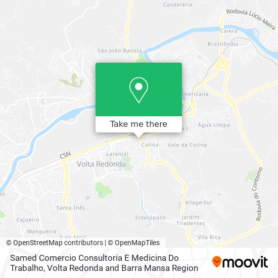 Mapa Samed Comercio Consultoria E Medicina Do Trabalho