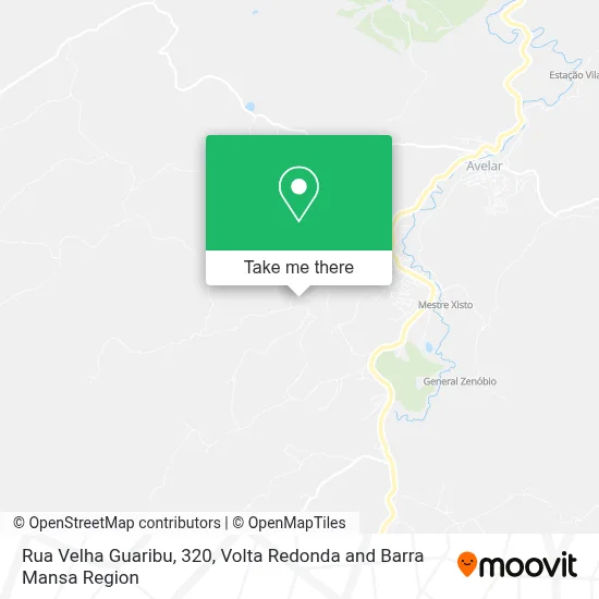 Rua Velha Guaribu, 320 map