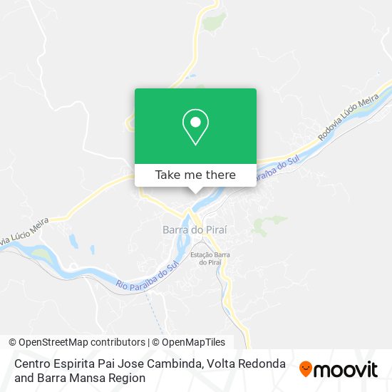 Centro Espirita Pai Jose Cambinda map