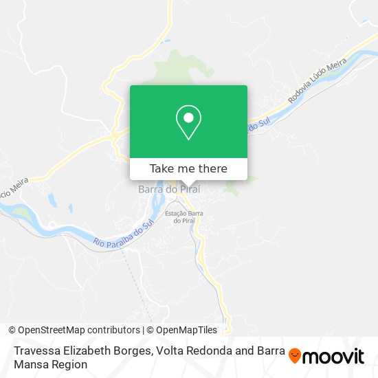 Travessa Elizabeth Borges map