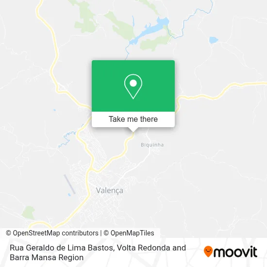 Rua Geraldo de Lima Bastos map
