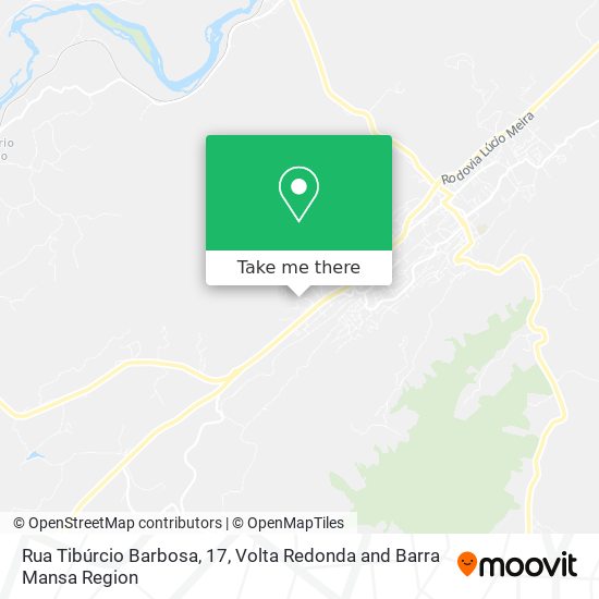 Rua Tibúrcio Barbosa, 17 map