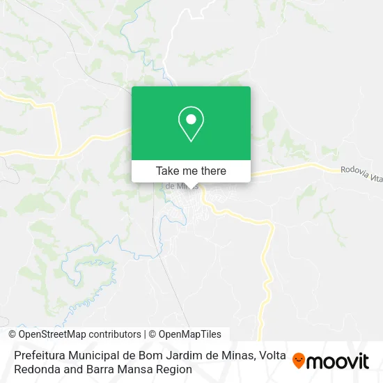 Prefeitura Municipal de Bom Jardim de Minas map