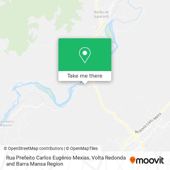 Rua Prefeito Carlos Eugênio Mexias map