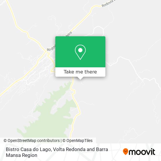 Bistro Casa do Lago map