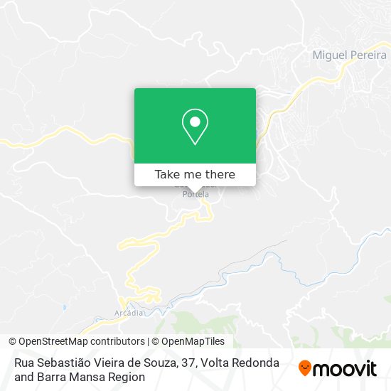 Rua Sebastião Vieira de Souza, 37 map