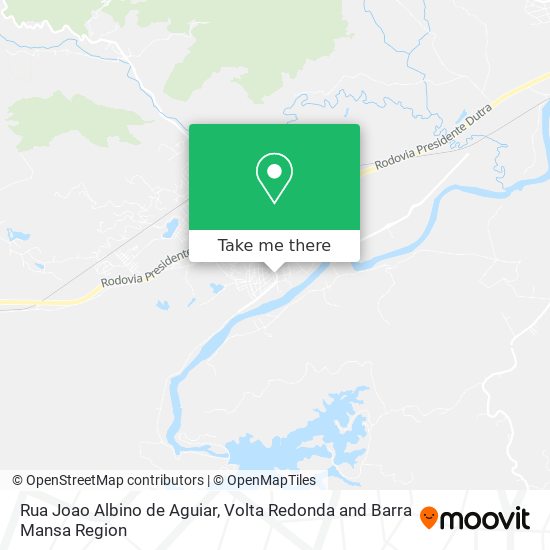Rua Joao Albino de Aguiar map