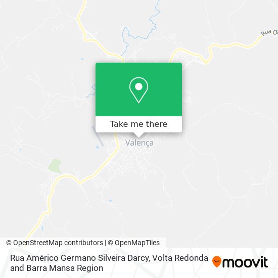 Rua Américo Germano Silveira Darcy map