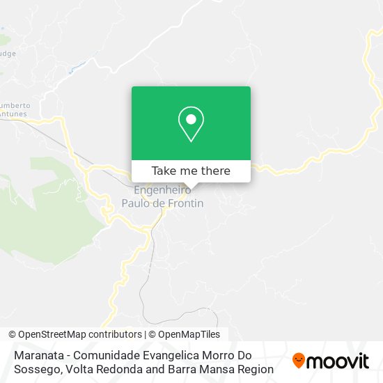 Maranata - Comunidade Evangelica Morro Do Sossego map