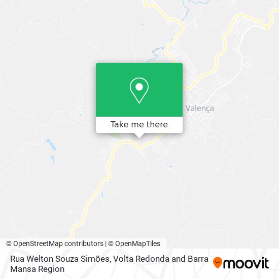 Rua Welton Souza Simões map