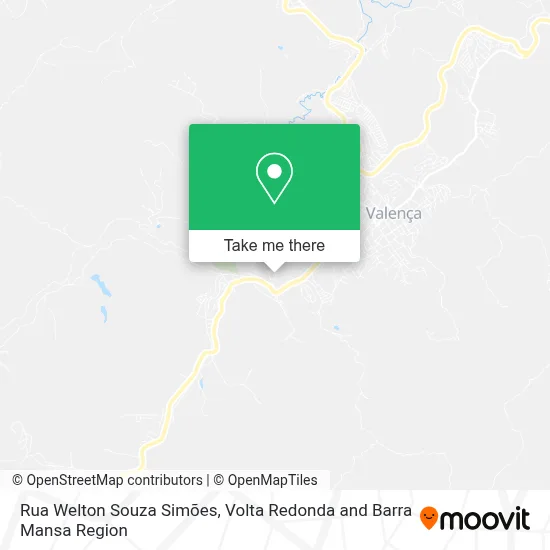 Rua Welton Souza Simões map