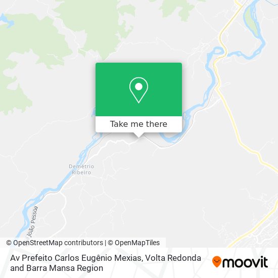 Av Prefeito Carlos Eugênio Mexias map