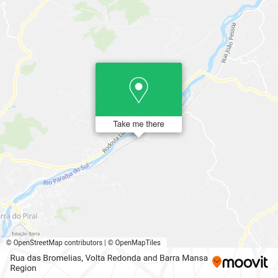 Rua das Bromelias map
