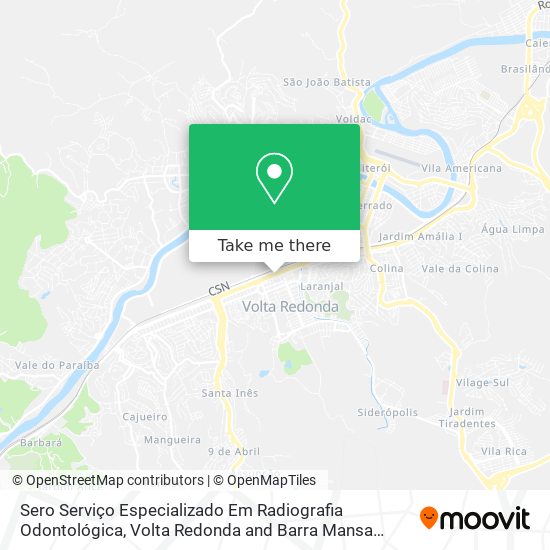Sero Serviço Especializado Em Radiografia Odontológica map