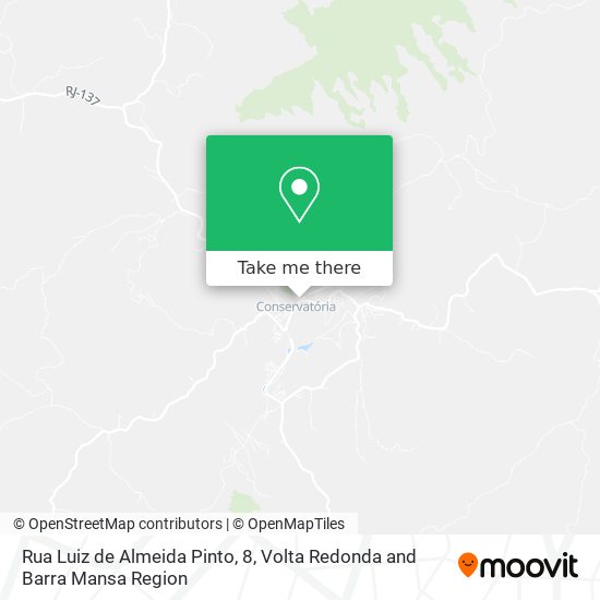 Rua Luiz de Almeida Pinto, 8 map
