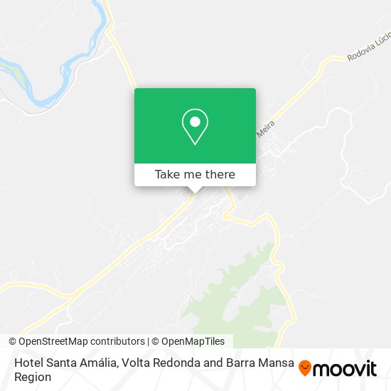 Hotel Santa Amália map