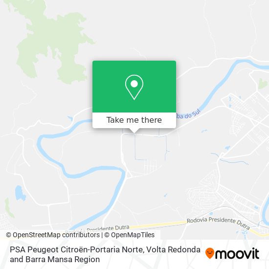 PSA Peugeot Citroën-Portaria Norte map