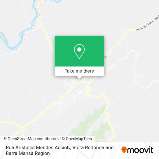 Rua Aristides Mendes Accioly map