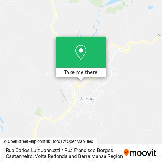 Rua Carlos Luiz Jannuzzi / Rua Francisco Borges Castanheiro map