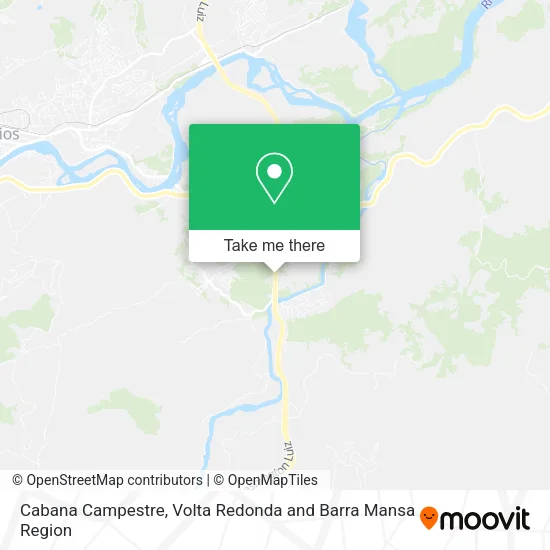 Cabana Campestre map