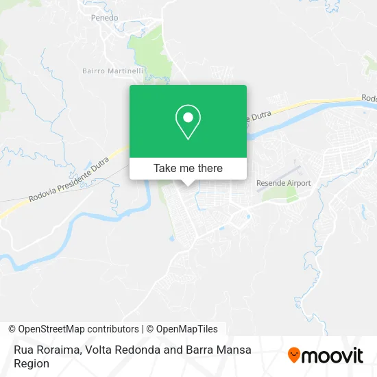 Rua Roraima map