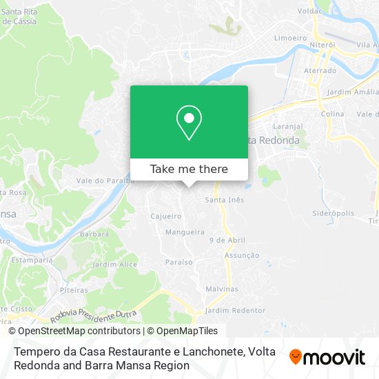 Tempero da Casa Restaurante e Lanchonete map