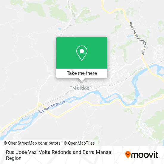 Rua José Vaz map