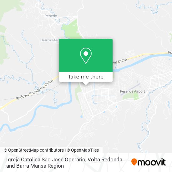 Igreja Católica São José Operário map