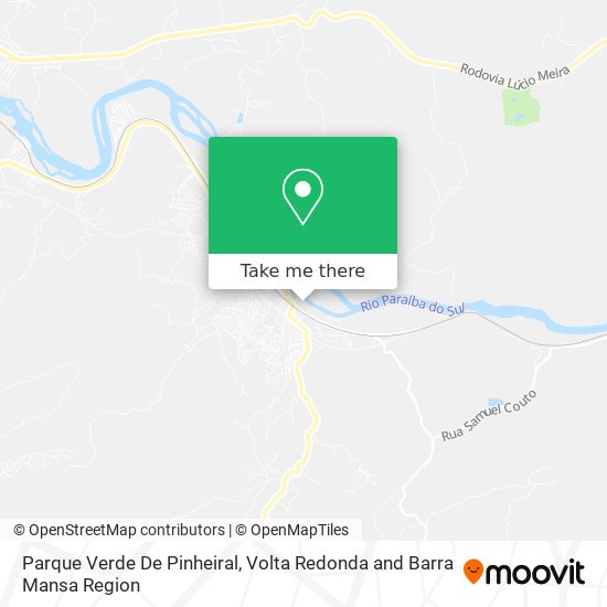 Parque Verde De Pinheiral map