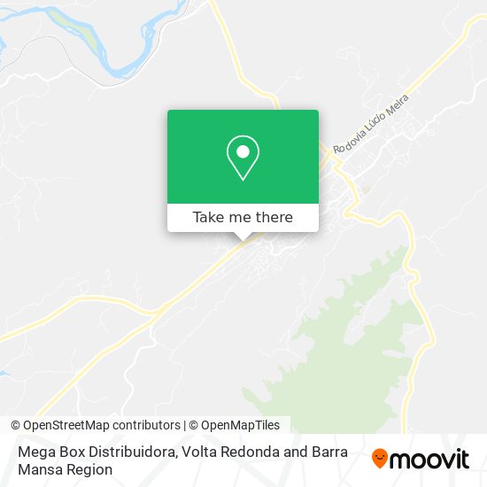 Mega Box Distribuidora map