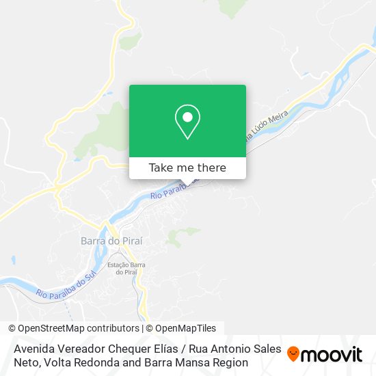 Avenida Vereador Chequer Elías / Rua Antonio Sales Neto map