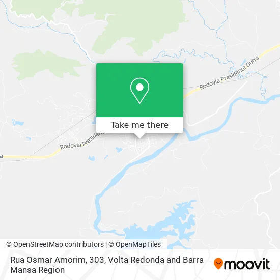 Rua Osmar Amorim, 303 map