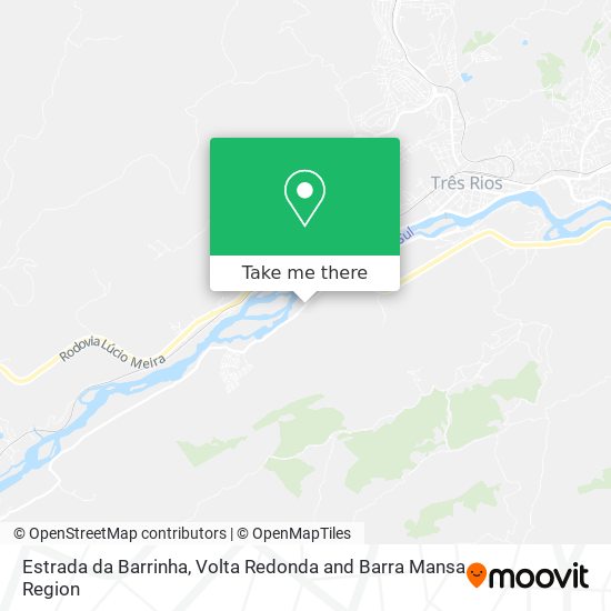 Estrada da Barrinha map