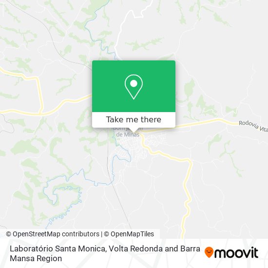 Laboratório Santa Monica map