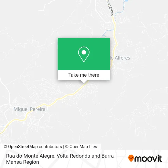 Rua do Monte Alegre map