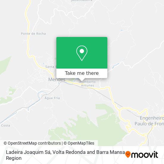 Ladeira Joaquim Sá map