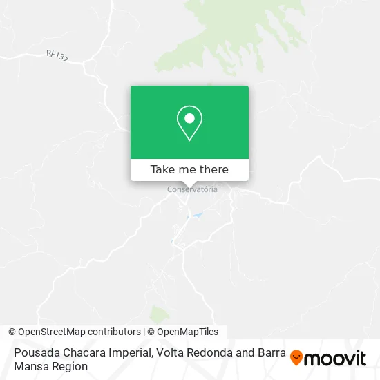 Pousada Chacara Imperial map