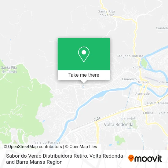 Sabor do Verao Distribuidora Retiro map
