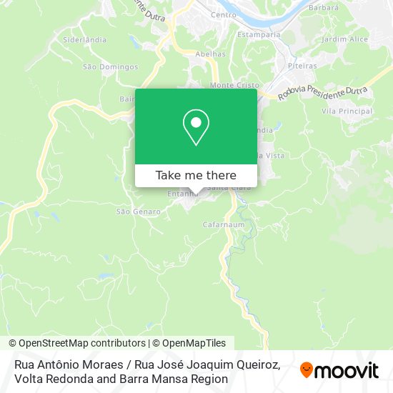 Rua Antônio Moraes / Rua José Joaquim Queiroz map