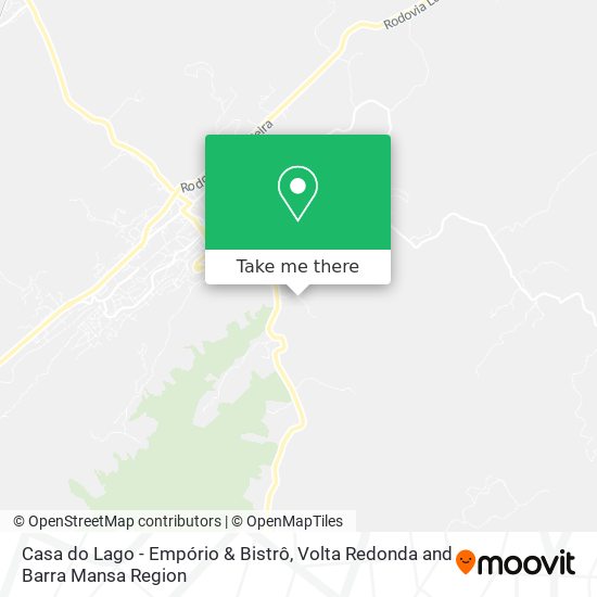 Casa do Lago - Empório & Bistrô map