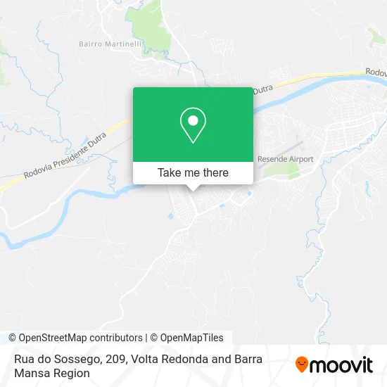 Rua do Sossego, 209 map