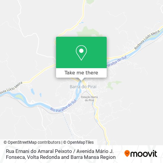 Rua Ernani do Amaral Peixoto / Avenida Mário J. Fonseca map