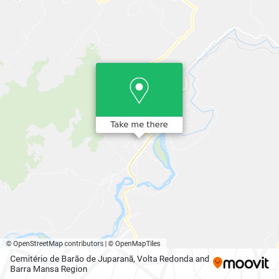 Cemitério de Barão de Juparanã map