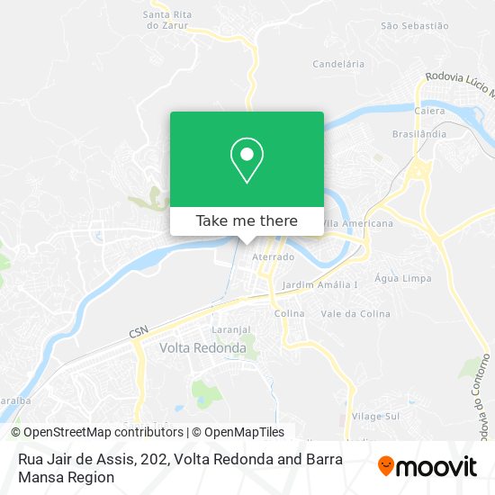 Rua Jair de Assis, 202 map