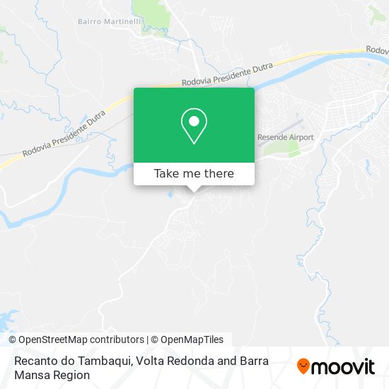Recanto do Tambaqui map