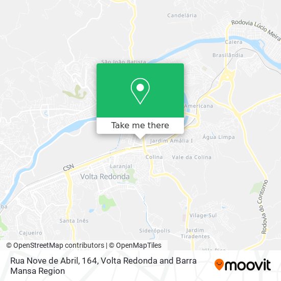 Rua Nove de Abril, 164 map