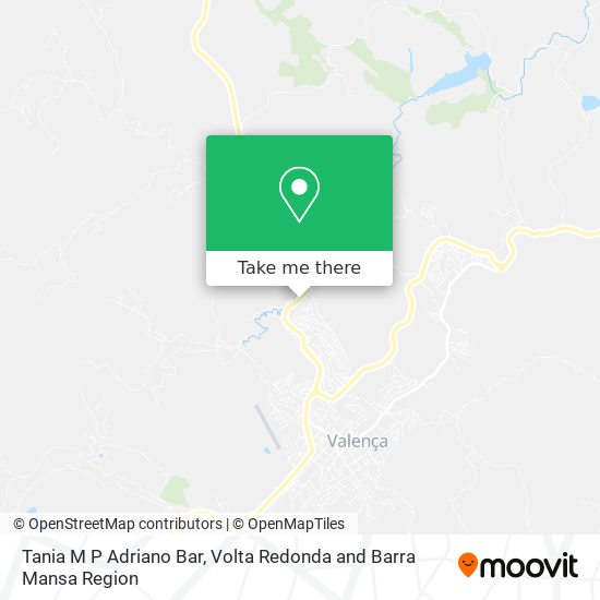 Tania M P Adriano Bar map
