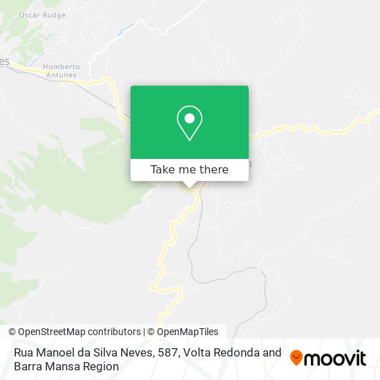 Rua Manoel da Silva Neves, 587 map