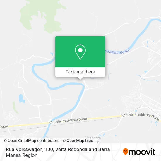 Rua Volkswagen, 100 map