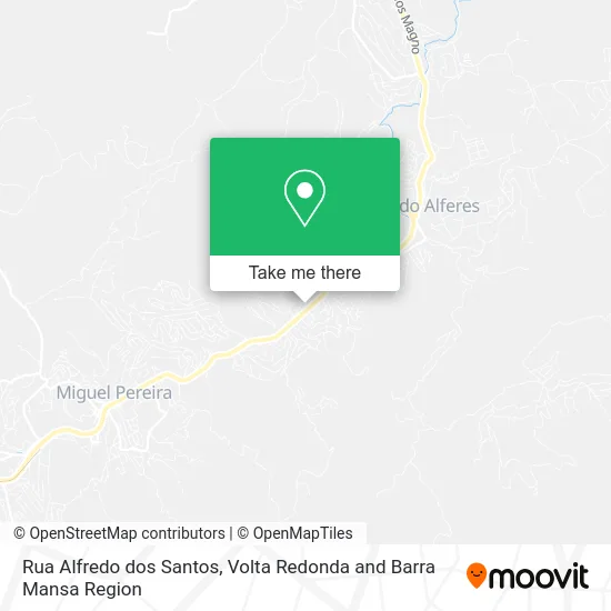 Rua Alfredo dos Santos map